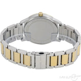 Buy Shop Michael Kors Hartman Quartz White Dial Two Tone Steel Strap Watch For Women - MK3521 USA Online