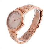 Buy Shop Michael Kors Norie Rose Gold Dial Rose Gold Steel Strap Watch for Women - MK3561 USA Online