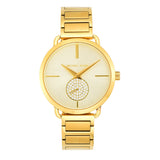 Buy Shop Michael Kors Portia Gold Dial Gold Steel Strap Watch for Women - MK3639 USA Online