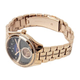 Buy Shop Michael Kors Lauryn Blue Dial Rose Gold Steel Strap Watch for Women - MK3723 USA Online