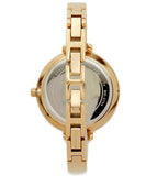 Buy Shop Michael Kors Jaryn Quartz Gold Dial Gold Steel Strap Watch For Women - MK3734 USA Online