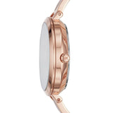 Buy Shop Michael Kors Jaryn Quartz Rose Gold Dial Rose Gold Steel Strap Watch For Women - MK3735 USA Online