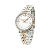 Buy Shop Michael Kors Cinthia Mother of Pearl Dial Two Tone Steel Strap Watch For Women - MK3831 USA Online