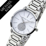 Buy Shop Michael Kors Portia Quartz Silver Dial Silver Steel Strap Watch For Women - MK3837 USA Online