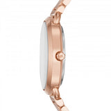 Buy Shop Michael Kors Runway Chronograph Rose Gold Dial Rose Gold Steel Strap Watch for Women - MK5430 USA Online