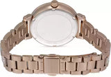 Buy Shop Michael Kors Sofie Quartz Rose Gold Dial Rose Gold Steel Strap Watch For Women - MK3882 USA Online