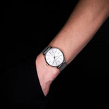 Buy Shop Michael Kors Pyper Quartz White Dial Silver Mesh Strap Watch for Women - MK4338 USA Online