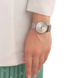 Buy Shop Michael Kors Pyper Quartz White Dial Silver Mesh Strap Watch for Women - MK4338 USA Online