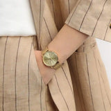 Buy Shop Michael Kors Pyper Quartz Gold Dial Gold Mesh Strap Watch For Women - MK4339 USA Online