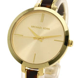 Buy Shop Michael Kors Jaryn Quartz Gold Dial Two Tone Steel Strap Watch for Women - MK4341 USA Online