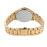 Buy Shop Michael Kors Lauryn Quartz Mother of Pearl Gold Dial Gold Steel Strap Watch For Women - MK4490 USA Online