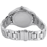 Buy Shop Michael Kors Liliane Three Hand Mother of Pearl White Dial Silver Steel Strap Watch For Women - MK4556 USA Online