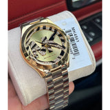 Buy Shop Michael Kors Runway Gold Dial Gold Steel Strap Watch For Women - MK4561 USA Online