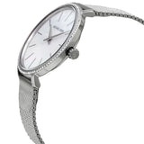 Buy Shop Michael Kors Pyper Quartz Mother of Pearl White Dial Silver Mesh Strap Watch For Women - MK4618 USA Online