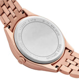 Buy Shop Michael Kors Harlowe Rose Gold Dial Rose Gold Steel Strap Watch For Women - MK4710 USA Online