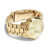 Buy Shop Michael Kors Runway Gold Dial Gold Stainless Steel Strap Watch for Women - MK5055 USA Online