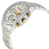Buy Shop Michael Kors Ritz Chronograph White Dial Two Tone Steel Strap Watch for Women - MK5057 USA Online
