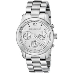 Buy Shop Michael Kors Runway Silver Dial Silver Steel Strap Watch for Women - MK5076 USA Online