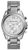 Buy Shop Michael Kors Blair Silver Dial Silver Steel Strap Watch for Women - MK5165 USA Online