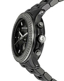 Buy Shop Michael Kors Runway Black Dial Black Steel Strap Watch for Women - MK5190 USA Online