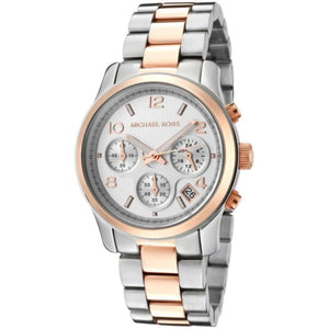 Buy Shop Michael Kors Runway Silver Dial Two Tone Steel Strap Watch for Women - MK5315 USA Online