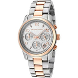 Buy Shop Michael Kors Runway Silver Dial Two Tone Steel Strap Watch for Women - MK5315 USA Online