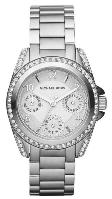 Buy Shop Michael Kors Blair Silver Dial SIlver Steel Strap Watch for Women - MK5612 USA Online