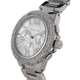 Buy Shop Michael Kors Camille Silver Dial Silver Steel Strap Watch for Women - MK5634 USA Online
