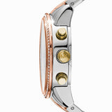 Buy Shop Michael Kors Ritz White Dial Two Tone Steel Strap Watch for Women - MK5650 USA Online