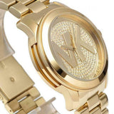 Buy Shop Michael Kors Runway Gold Dial Gold Steel Strap Watch for Women - MK5706 USA Online