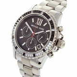 Buy Shop Michael Kors Everest Chronograph Black Dial Silver Steel Strap Watch For Women - MK5753 USA Online