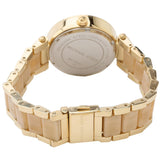 Buy Shop Michael Kors Parker Gold DIal Gold Steel Strap Watch for Women - MK5842 USA Online