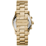 Buy Shop Michael Kors Runway Iridescent Pink Dial Gold Steel Strap Watch for Women - MK5939 USA Online