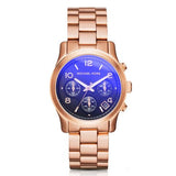Buy Shop Michael Kors Runway Iridescent Dial Rose Gold Steel Strap Watch for Women - MK5940 USA Online