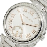 Buy Shop Michael Kors Skylar Quartz White Dial Silver Steel Strap Watch For Women - MK5970 USA Online
