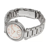 Buy Shop Michael Kors Skylar Quartz White Dial Silver Steel Strap Watch For Women - MK5970 USA Online