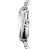 Buy Shop Michael Kors Skylar Quartz White Dial Silver Steel Strap Watch For Women - MK5970 USA Online