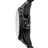 Buy Shop Michael Kors Bradshaw Chronograph Black Dial Black Steel Strap Watch For Women - MK6058 USA Online