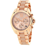 Buy Shop Michael Kors Bradshaw Rose Gold Dial Two Tone Steel Strap Watch for Women - MK6066 USA Online
