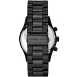 Buy Shop Michael Kors Layton Pave Black Dial Black Steel Strap Watch for Women - MK6091 USA Online