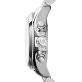 Buy Shop Michael Kors Bradshaw Chronograph Silver Dial Silver Steel Strap Watch for Women - MK6174 USA Online
