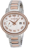 Buy Shop Michael Kors Whitley Analog White Dial Two Tone Steel Strap Watch For Women - MK6228 USA Online