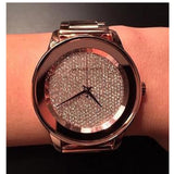 Buy Shop Michael Kors Kinley Brown Dial Brown Steel Strap Watch for Women - MK6245 USA Online