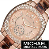 Buy Shop Michael Kors Bryn Rose Gold Dial Two Tone Steel Strap Watch For Women - MK6276 USA Online