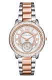 Buy Shop Michael Kors Madelyn Silver Dial Two Tone Steel Strap Watch for Women - MK6288 USA Online