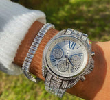 Buy Shop Michael Kors Mini Bradshaw Crystals Silver Dial Silver Steel Strap Watch For Women - MK6454 USA Online