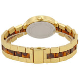 Buy Shop Michael Kors Garner Multifunction Gold Dial Two Tone Steel Strap Watch For Women - MK6471 USA Online