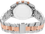 Buy Shop Michael Kors Blair Quartz Analog Rose Gold Dial Two Tone Steel Strap Watch For Women - MK6498 USA Online