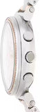 Buy Shop Michael Kors Sofie Chronograph Quartz White Dial Two Tone Steel Strap Watch For Women - MK6558 USA Online