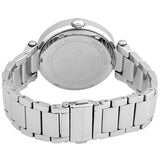 Buy Shop Michael Kors Parker Quartz Silver Dial Silver Steel Strap Watch For Women - MK6658 USA Online